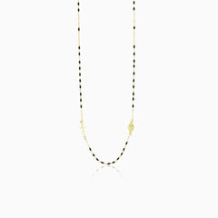 Collier chapelet élégant avec onyx