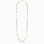 Collier chapelet élégant avec onyx