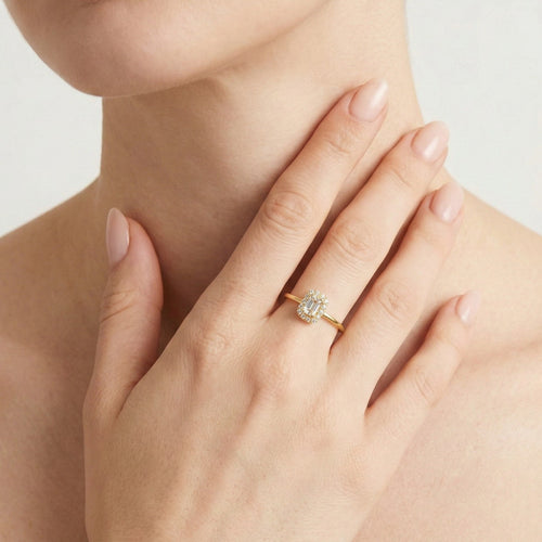 Prsten obdélníková luneta