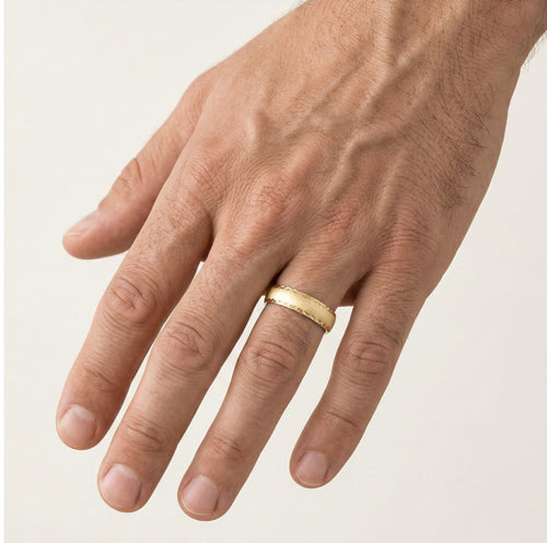 Bague de mariage élégante et détaillée