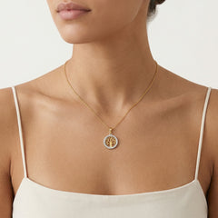 Shiny gold tree of life