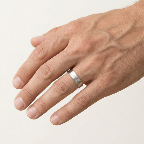 Snubní prsteny z bílého zlata