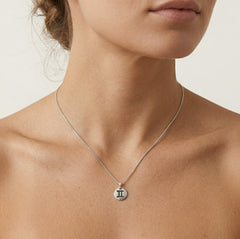 Stříbrný přívěsek se znamením blíženci