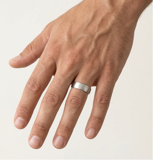 Stylové snubní prsteny z bílého zlata