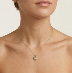 Doppelseitiges Herz-Pendant