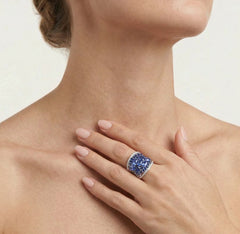 Anillo Paraíso de Zafiro