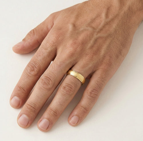 Bagues de mariage uniques en or jaune