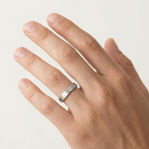 Stylové snubní prsteny z bílého zlata