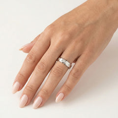 Snubní prsteny z bílého zlata