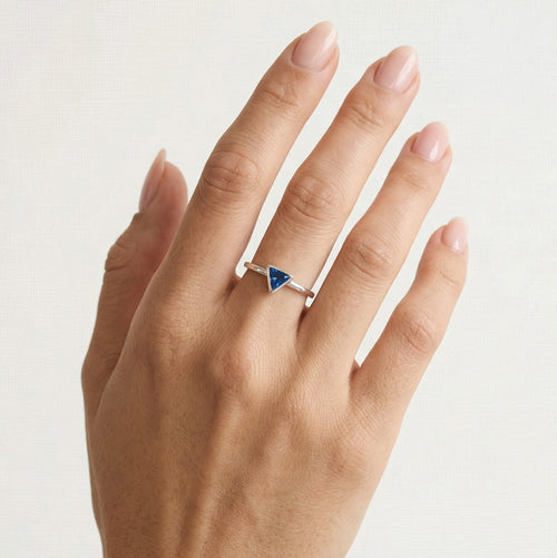 Silber-Dreieck-Allure