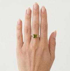 Golden fantasy delight ring