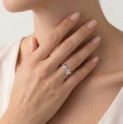 Bague papillon