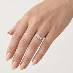Three stone ring