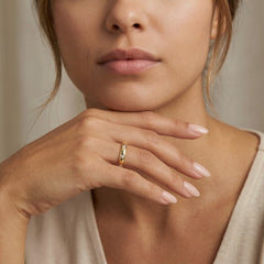 Ewiger Zirkonia-Bandring