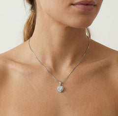 Colgante de corazón real