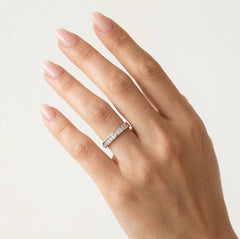 Snubní prsteny z bílého zlata