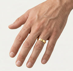 Anneau de mariage fin 3mm en or jaune