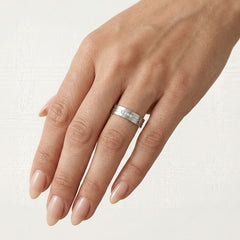 Snubní prsteny z bílého zlata