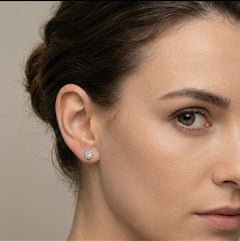 Hochglanz-Cubic-Zirkonia-Stecker