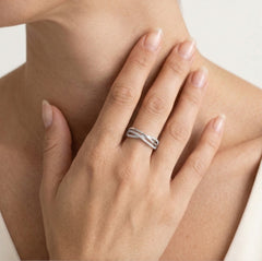 Doppelt gedrehter Ring