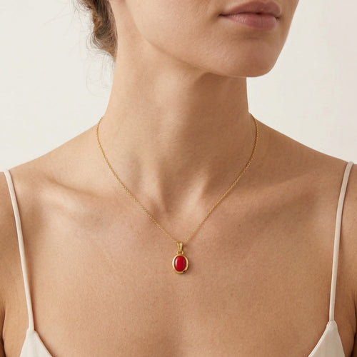 Colgante clásico de coral