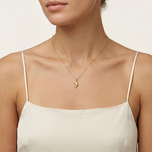 Pendentif Nefertiti en or