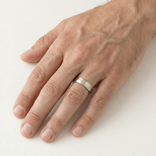 Doppel-Gold-Hochzeitsring