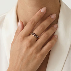 Granat-Geometrie-Goldring