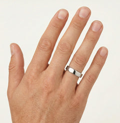 Juego de alianzas de oro blanco