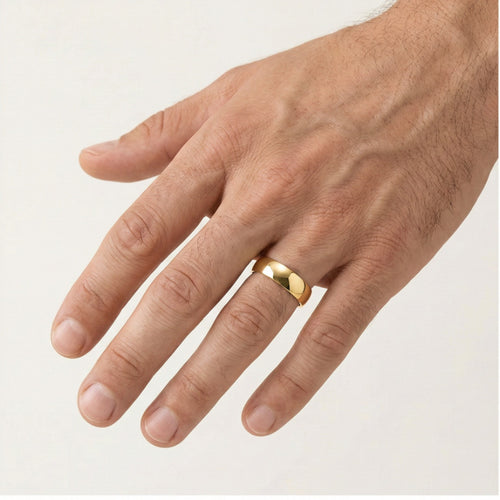 Alliance légère de 4 mm en or jaune