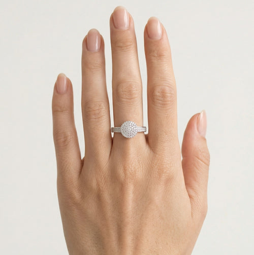 Bague élégante en argent