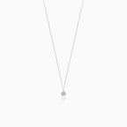 Zlatý náhrdelník s jedním diamantem