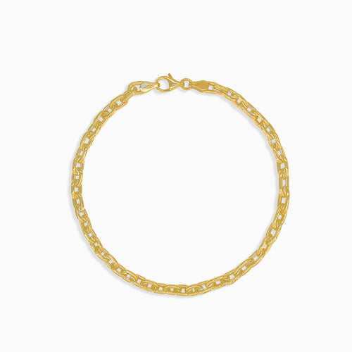 Pulsera de cadena de oro