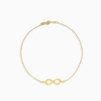 Goldenes Infinity-Armband