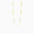 Infinity zlatý náhrdelník