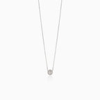 Necklace with delicate ball