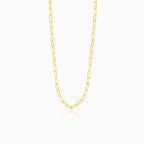 Zlatý článkový náhrdelník