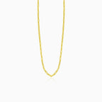 Gold gentle anker chain