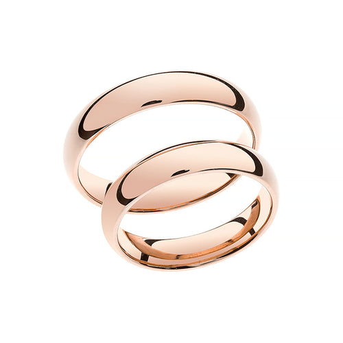 Classic rose gold wedding ring