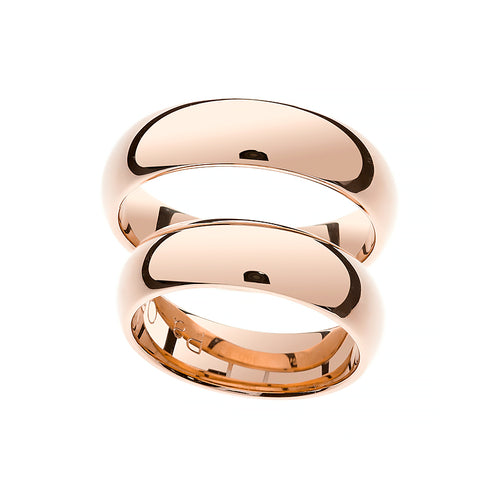 Massive rose gold wedding ring