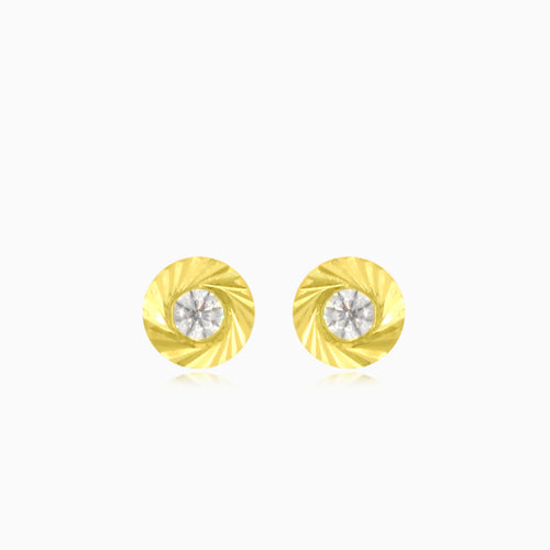 Boucles d’oreilles Lustrous Bloom en or jaune