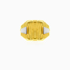 Bague en or poli pour homme