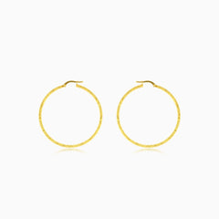 Kruhové náušnice s diamantovým brusem