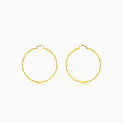 Diamant-geschliffene Creolen