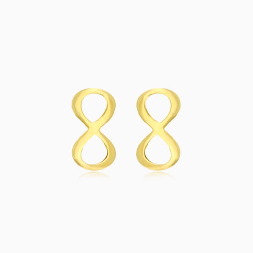 boucles-d-oreilles-puces-infini-en-or-jaune-lustré
