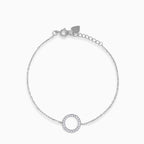 Kettenarmband mit größerem Ring