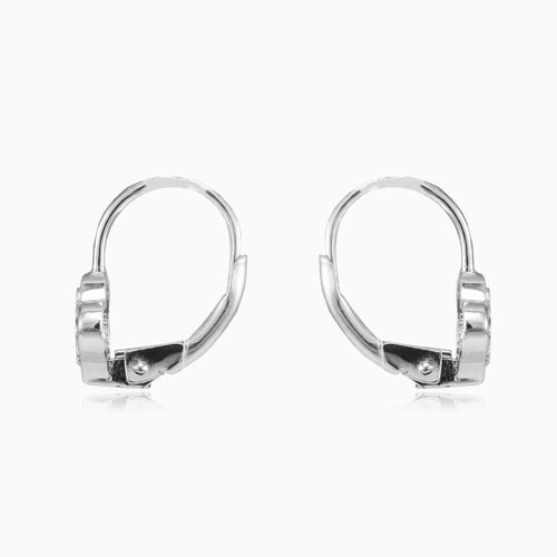 Boucles d’oreilles trèfle charmantes