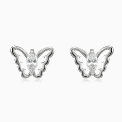 Clous d’oreilles papillon marquise