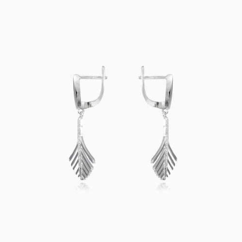 Boucles d’oreilles arête de poisson