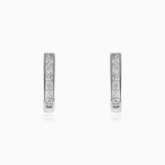 Channel princess earrings